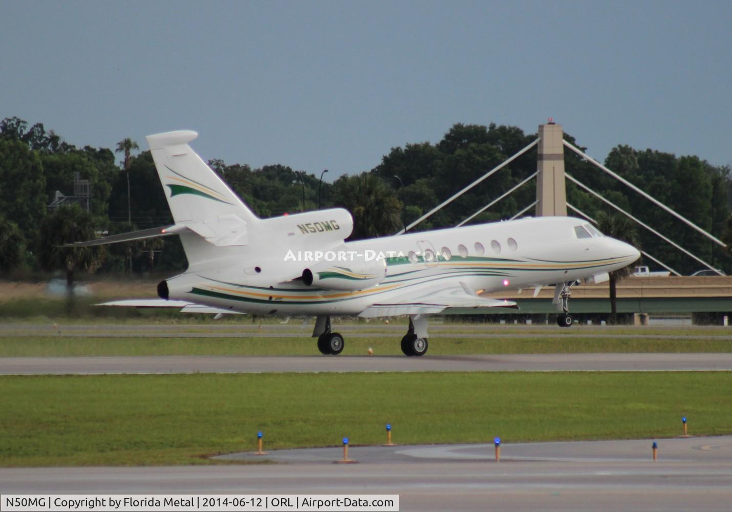 N50MG, 1996 Dassault Falcon 50 C/N 255, Falcon 50