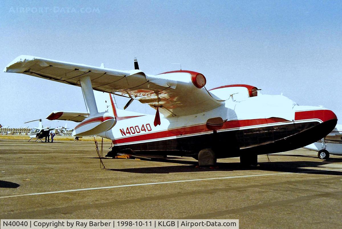 N40040, 1959 Piaggio P.136-L2 C/N 239, Piaggio P.136L-2 [239] Long Beach~N 11/10/1998