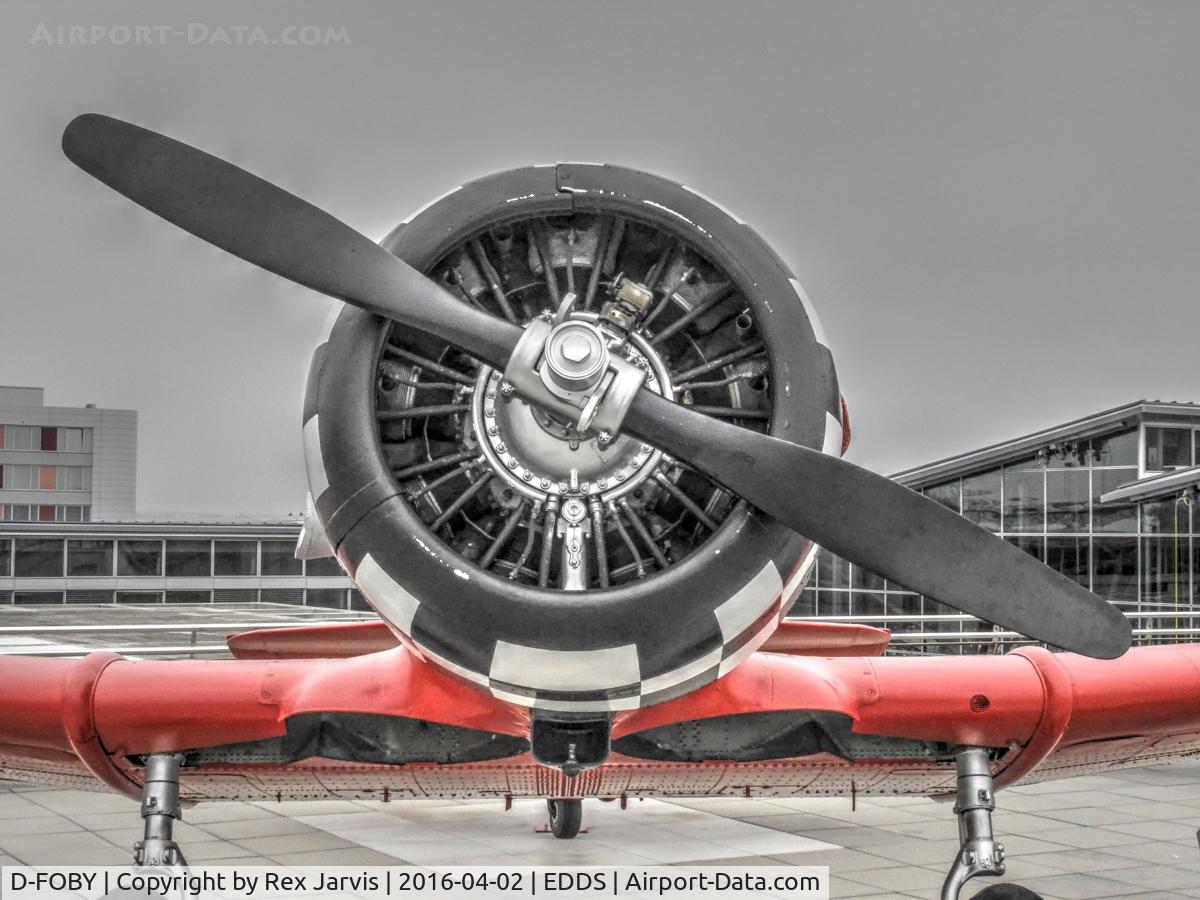 D-FOBY, 1941 North American AT-6A Texan C/N 1608, Static display at STR.