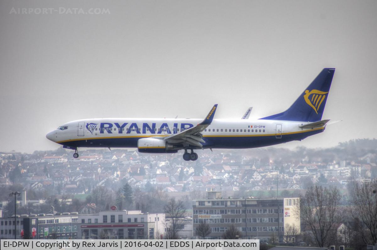 EI-DPW, 2007 Boeing 737-8AS C/N 35552, Arriving Stuttgart