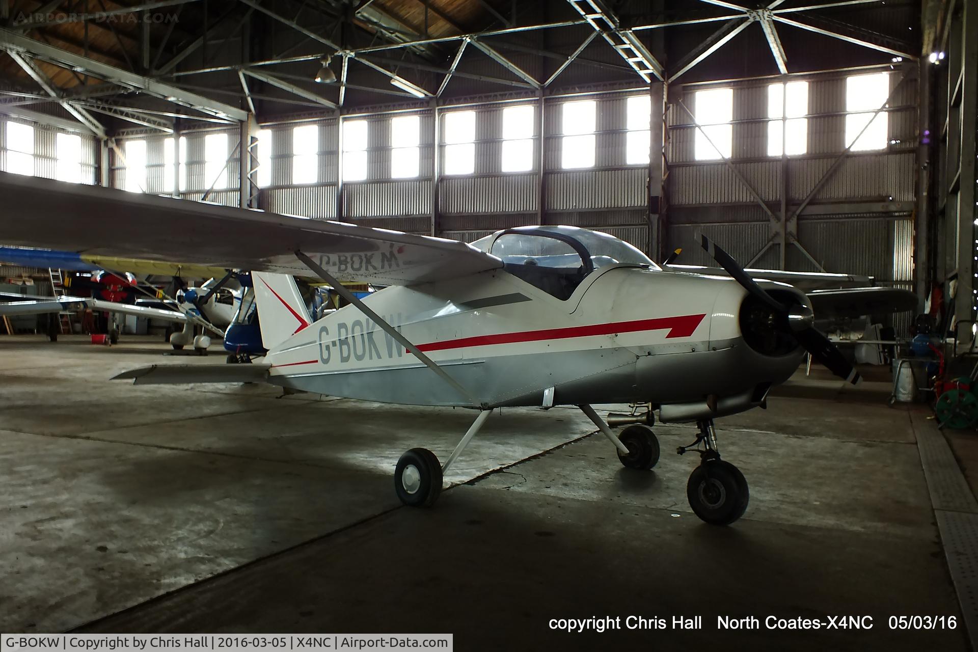 G-BOKW, 1969 Bolkow Bo-208C Junior C/N 689, North Coates resident