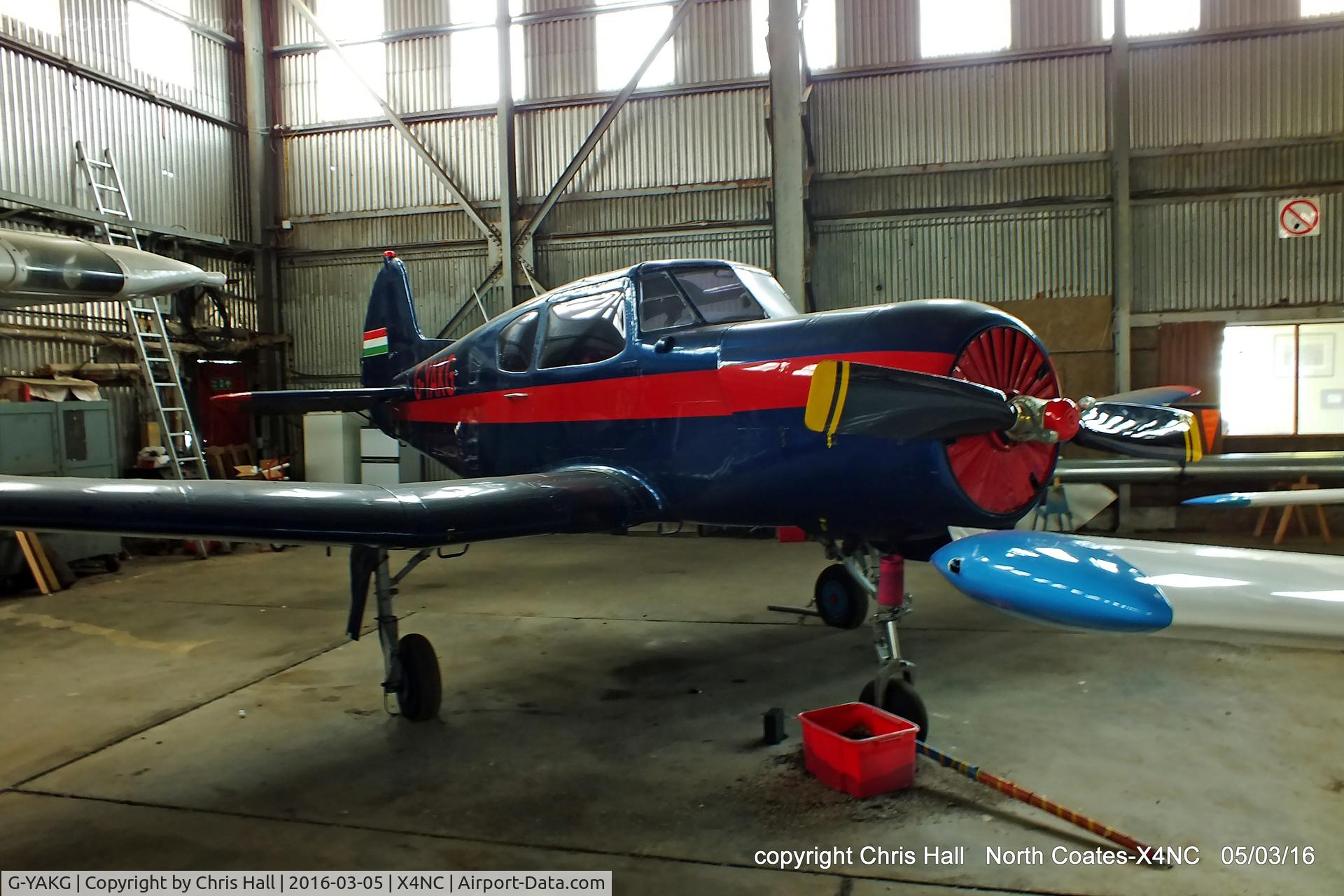 G-YAKG, 1979 Yakovlev Yak-18T C/N 22202034023, North Coates resident