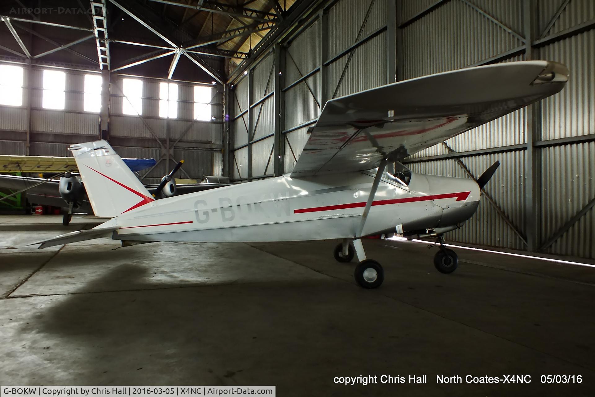G-BOKW, 1969 Bolkow Bo-208C Junior C/N 689, North Coates resident