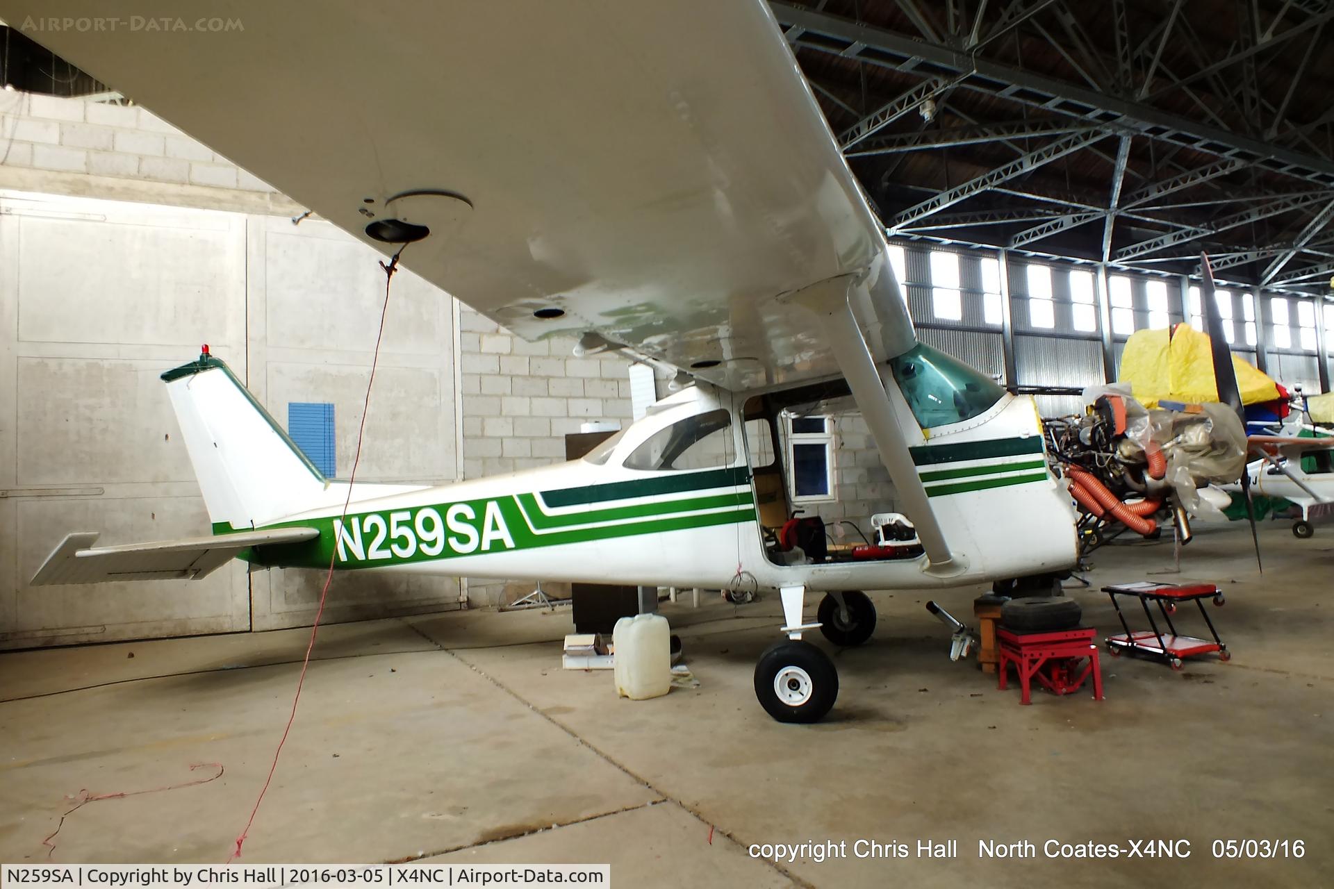 N259SA, Reims F172G C/N F172-0278, North Coates resident