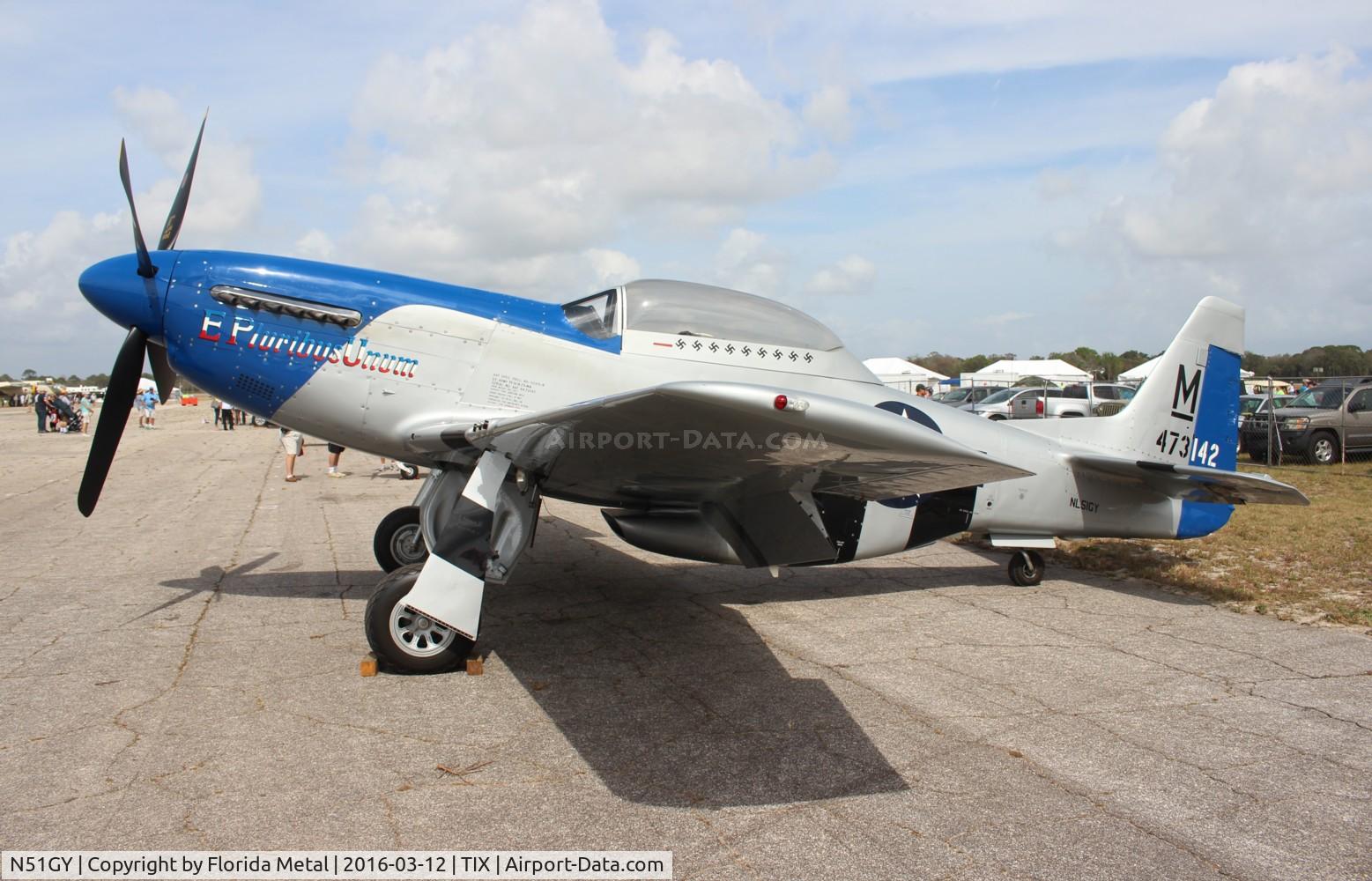 N51GY, 1946 North American F-51 C/N 44-73142, E Pluribus Unum