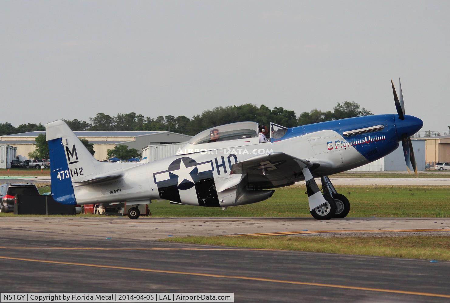 N51GY, 1946 North American F-51 C/N 44-73142, E Pluribus Unum