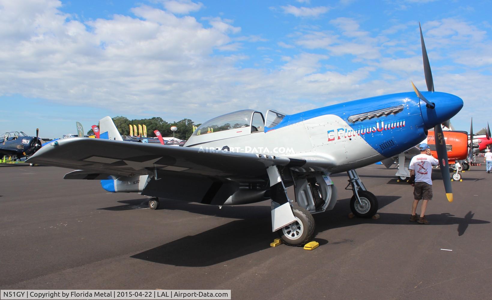 N51GY, 1946 North American F-51 C/N 44-73142, E Pluribus Unum