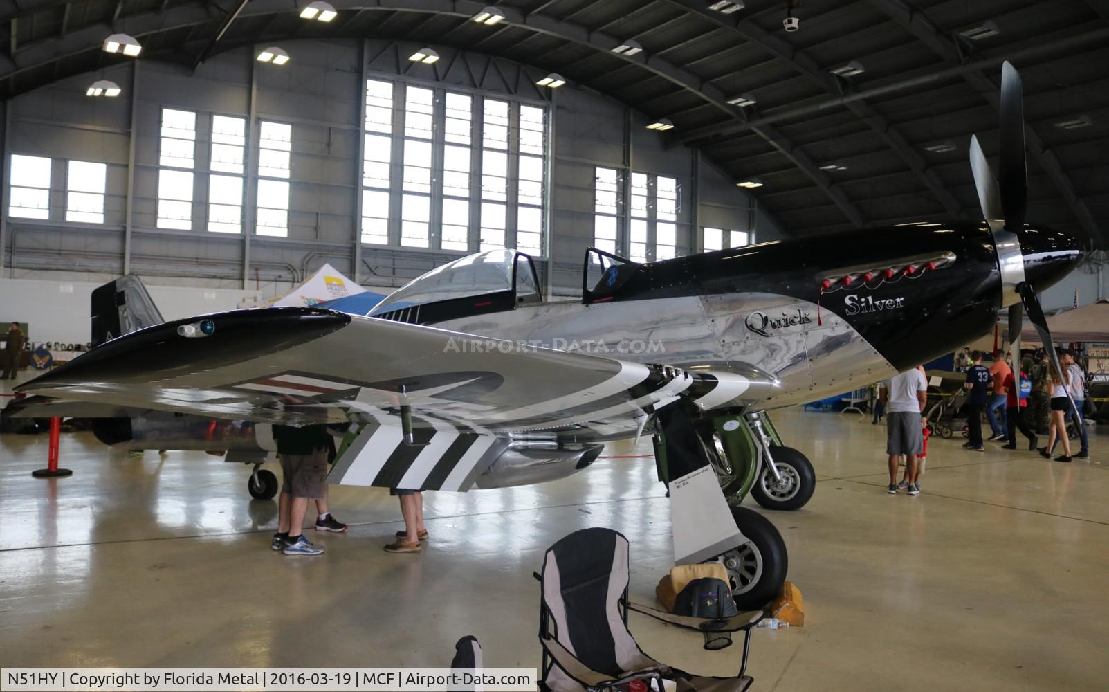 N51HY, 1944 North American P-51D Mustang C/N 124-48192, Quick Silver