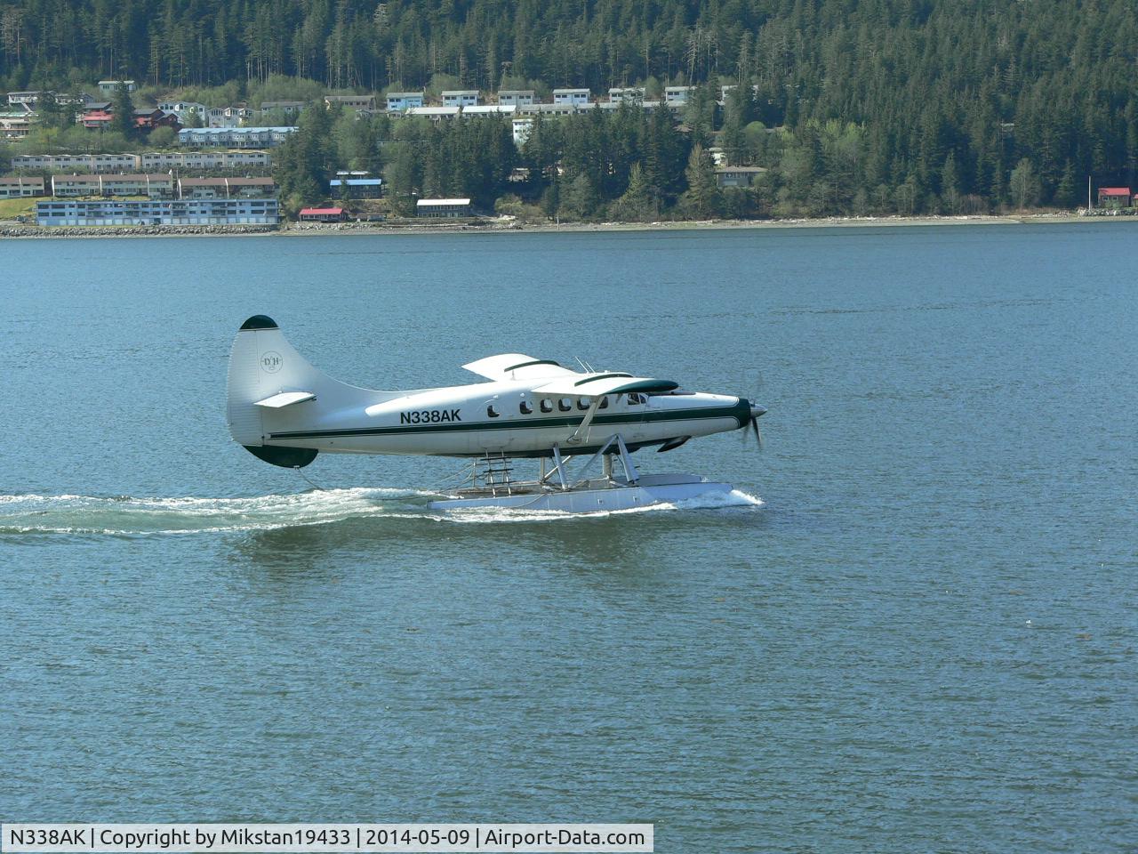 N338AK, 1958 De Havilland Canada DHC-3 Otter C/N 262, Just Landed in Juneau.
May 2014