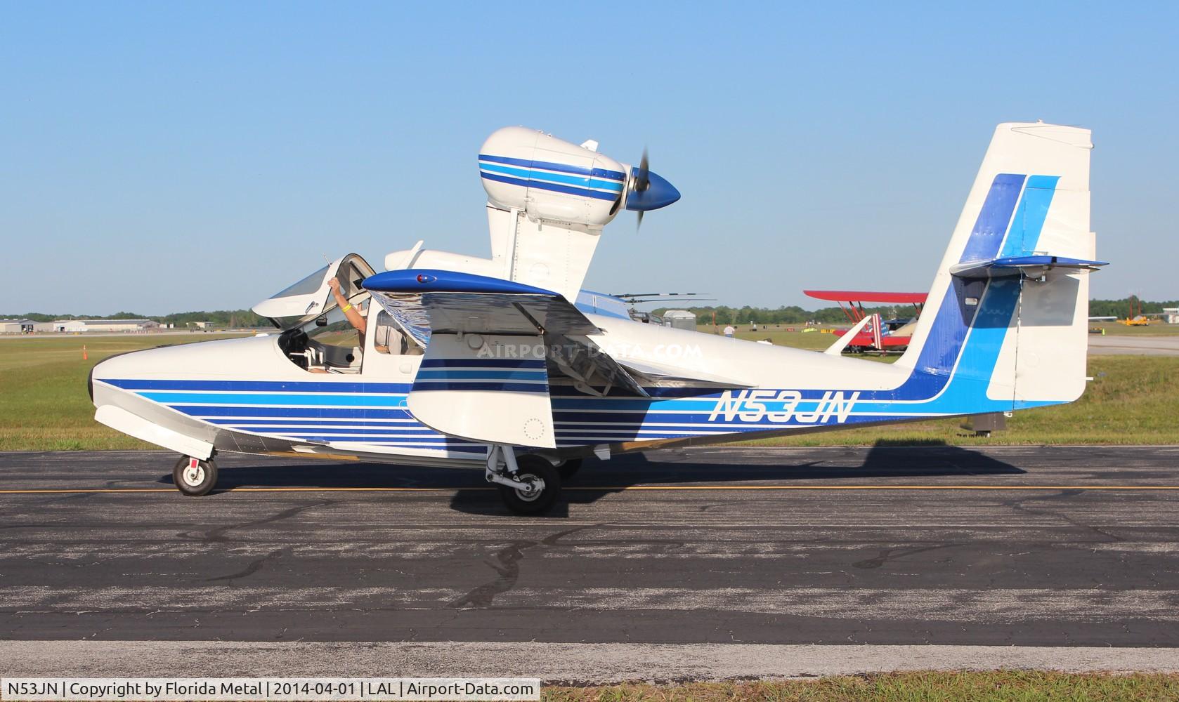N53JN, 1983 Lake LA-4-200 Buccaneer C/N 1074, Lake LA-4-200