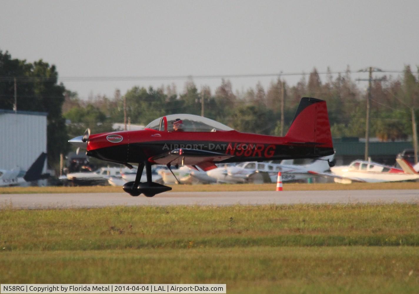 N58RG, Vans RV-8 C/N 80067, Vans RV-8