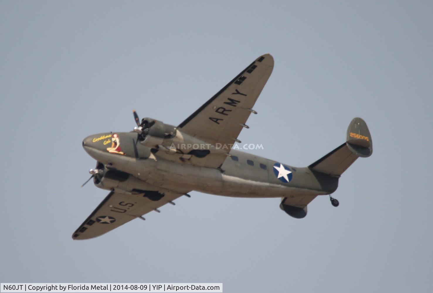 N60JT, 1943 Lockheed C-60A Lodestar C/N 2478, Lockheed C-60