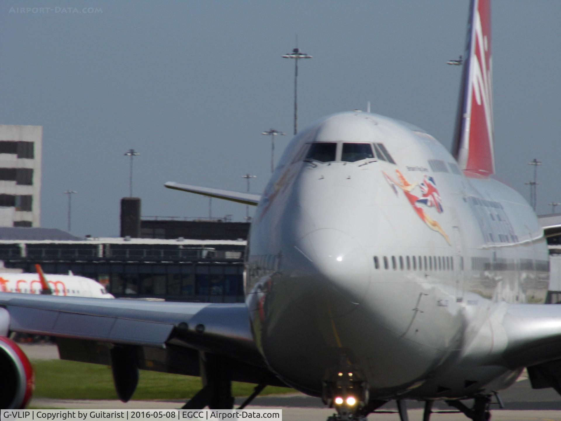 G-VLIP, 2001 Boeing 747-443 C/N 32338, At Manchester