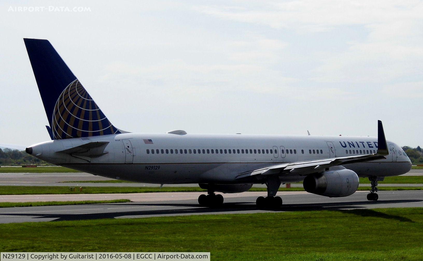 N29129, 1998 Boeing 757-224 C/N 28969, At Manchester