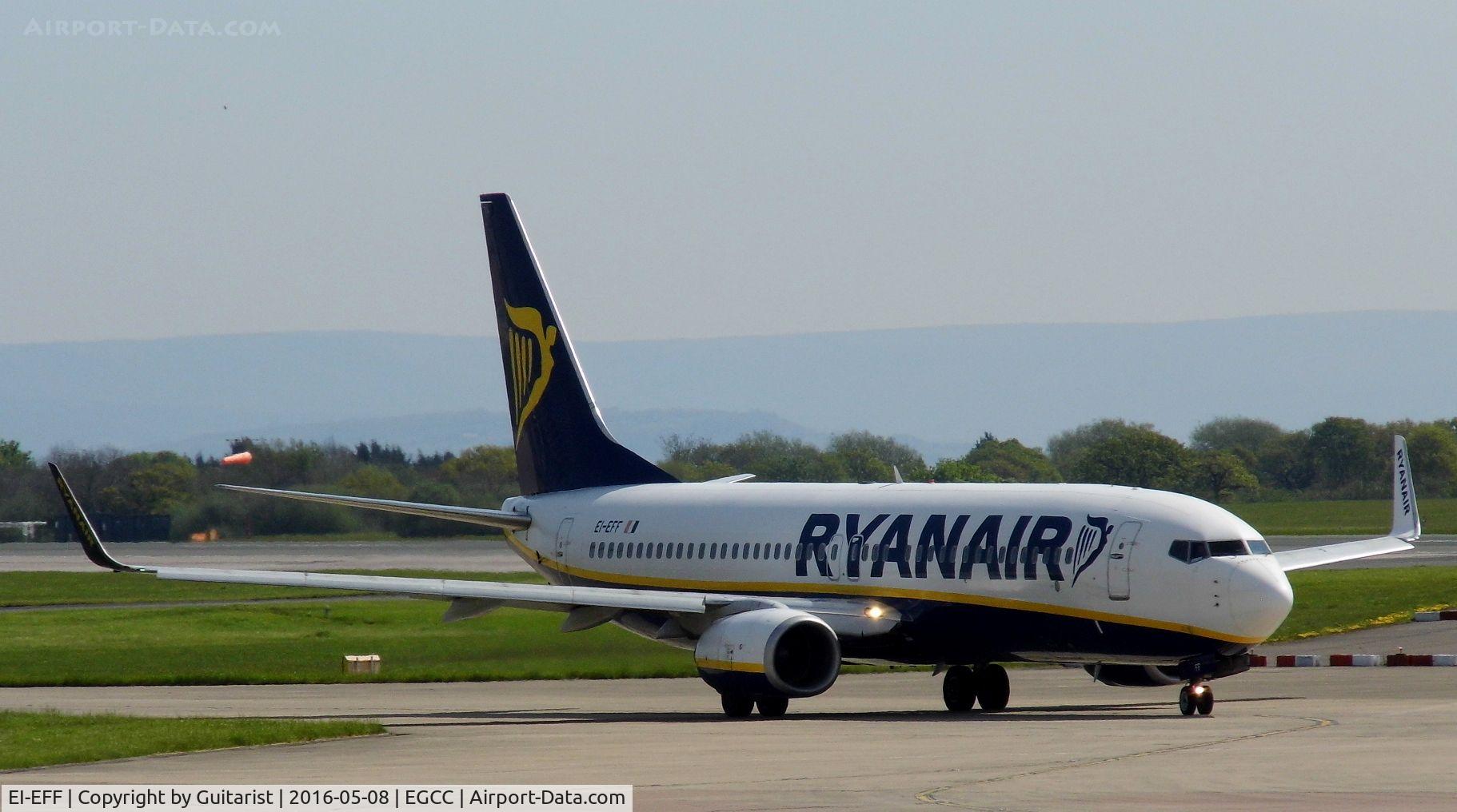 EI-EFF, 2009 Boeing 737-8AS C/N 35016, At Manchester