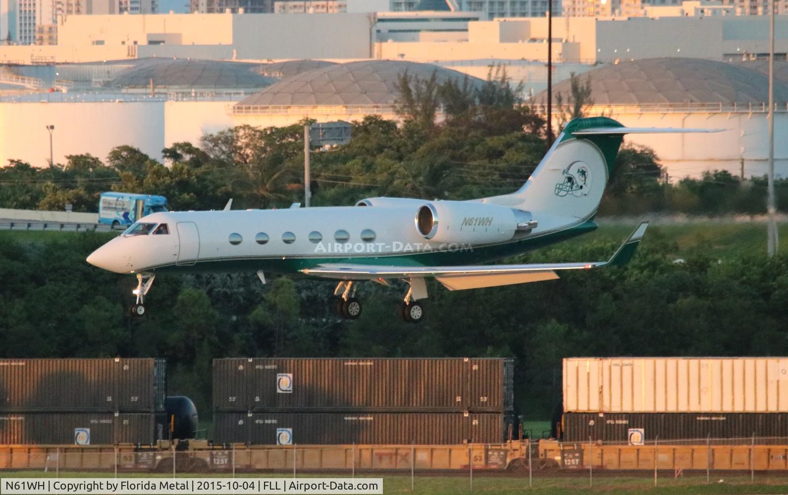 N61WH, 1988 Gulfstream Aerospace G-IV C/N 1075, Gulfstream IV