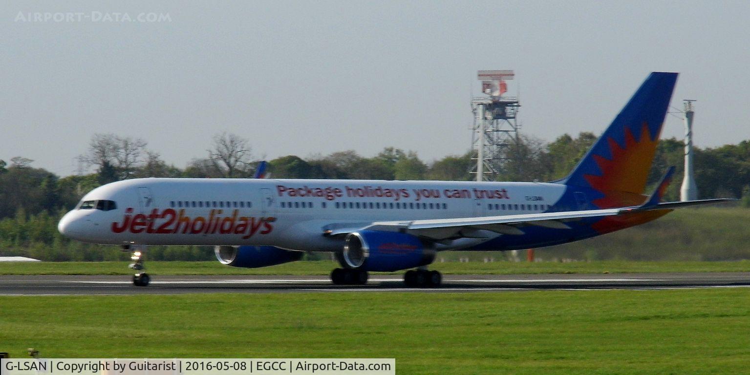 G-LSAN, 1994 Boeing 757-2K2 C/N 26635, At Manchester