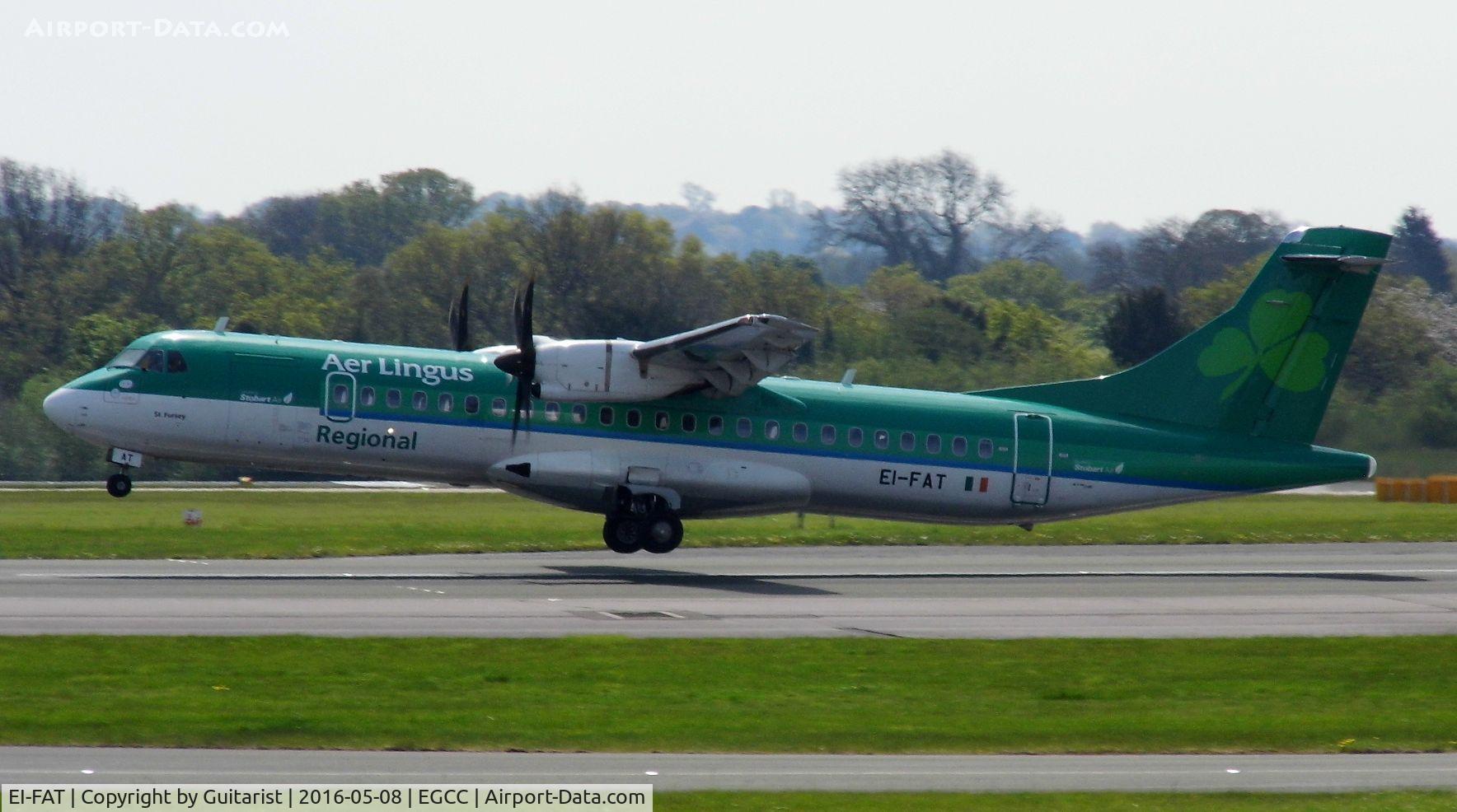 EI-FAT, 2013 ATR 72-600 (72-212A) C/N 1097, At Manchester