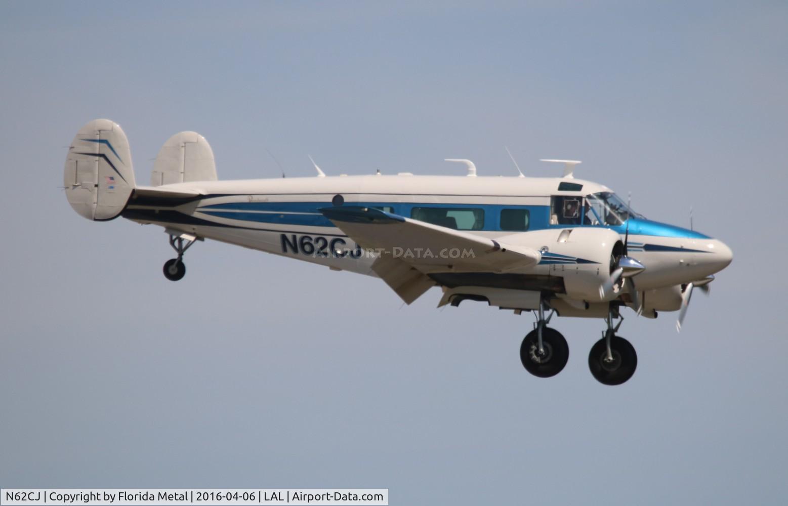 N62CJ, 1962 Beech H-18 C/N BA-633, Beech H18