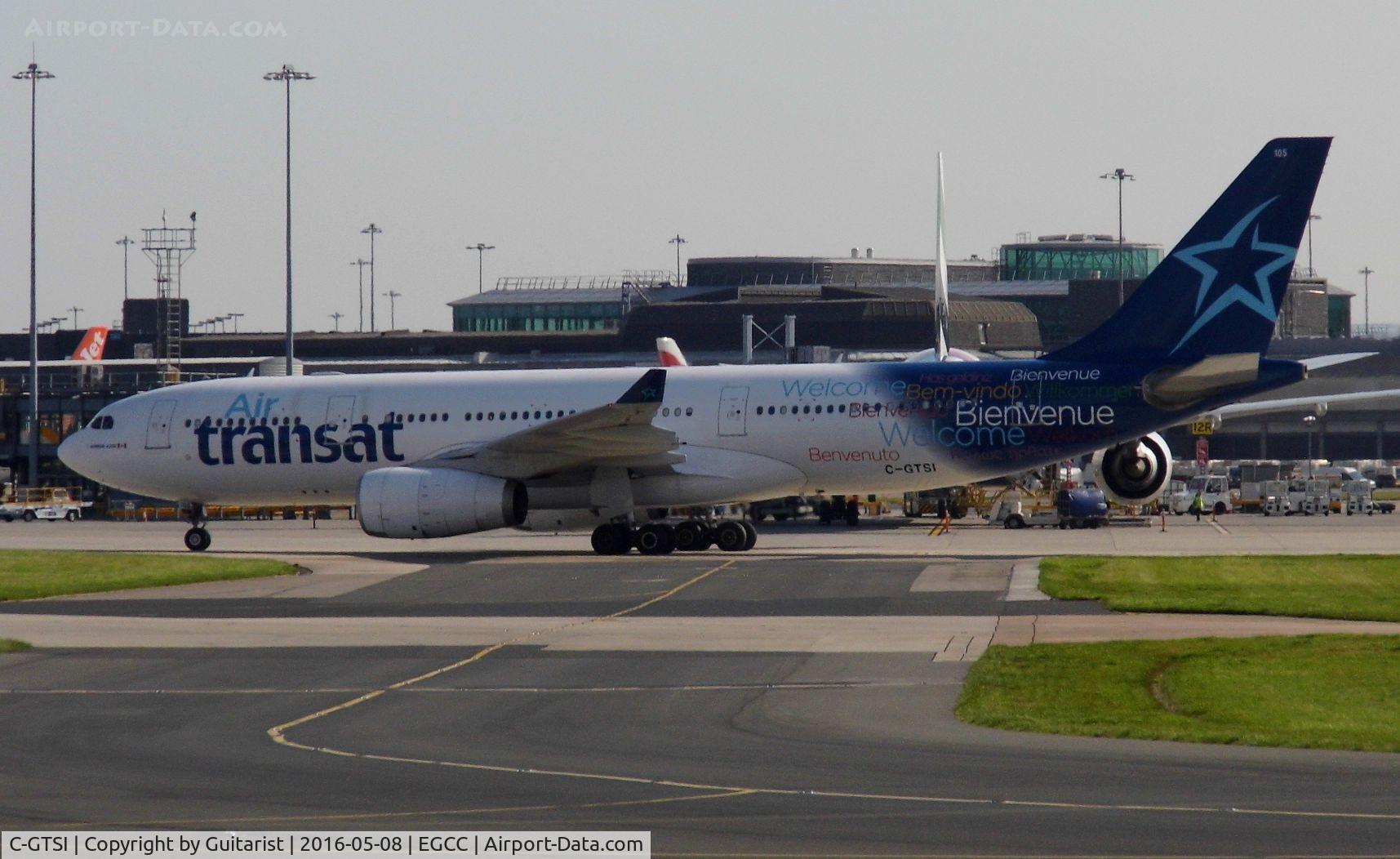 C-GTSI, 2001 Airbus A330-243 C/N 427, At Manchester