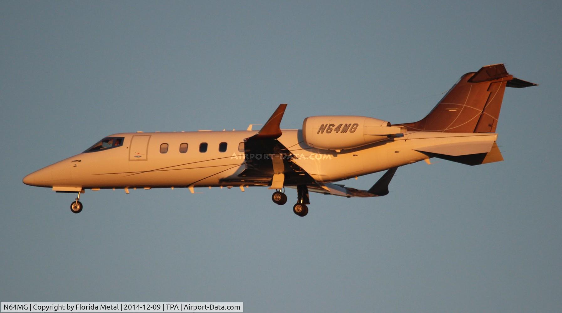 N64MG, Learjet 60 C/N 60-224, Lear 60