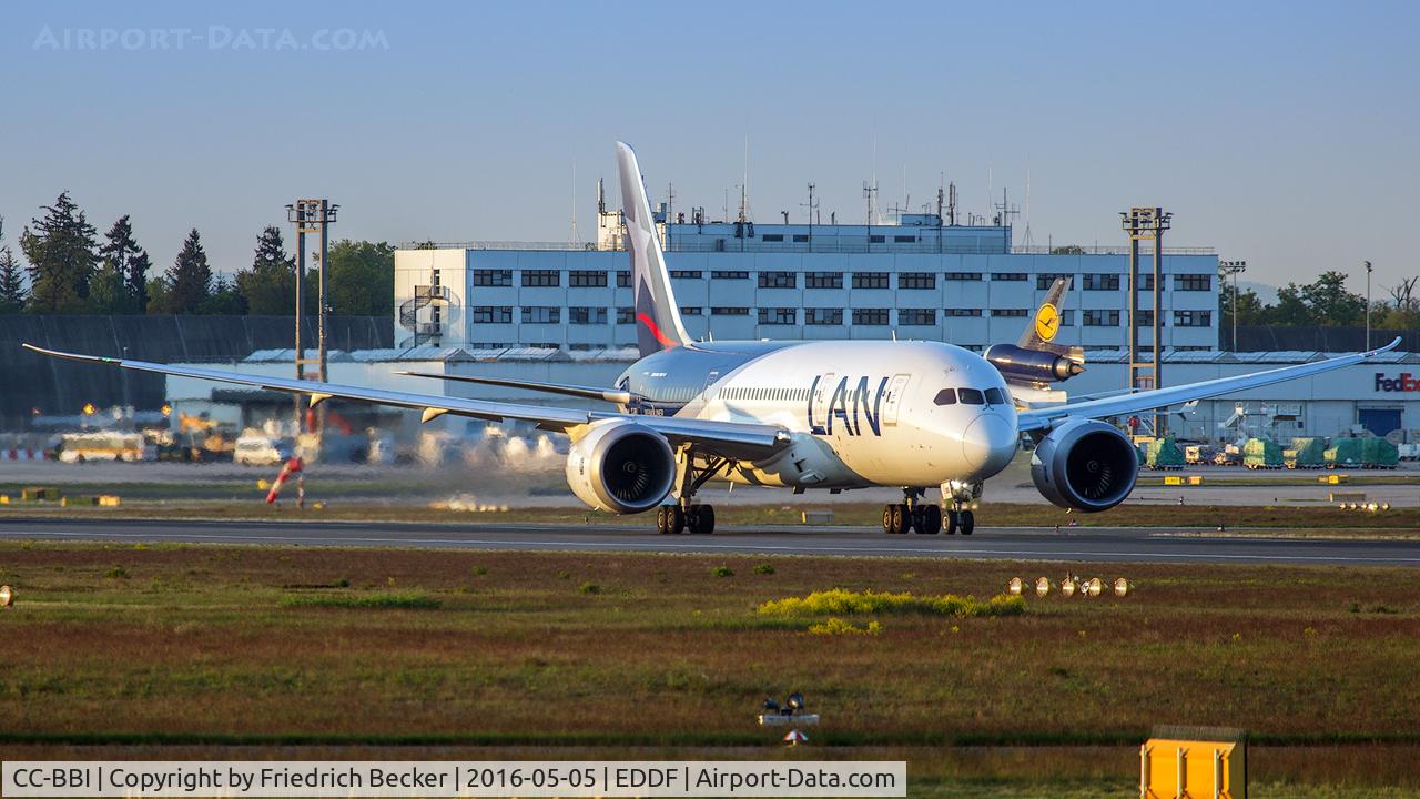 CC-BBI, 2014 Boeing 787-816 Dreamliner Dreamliner C/N 38480, departure via RW18W
