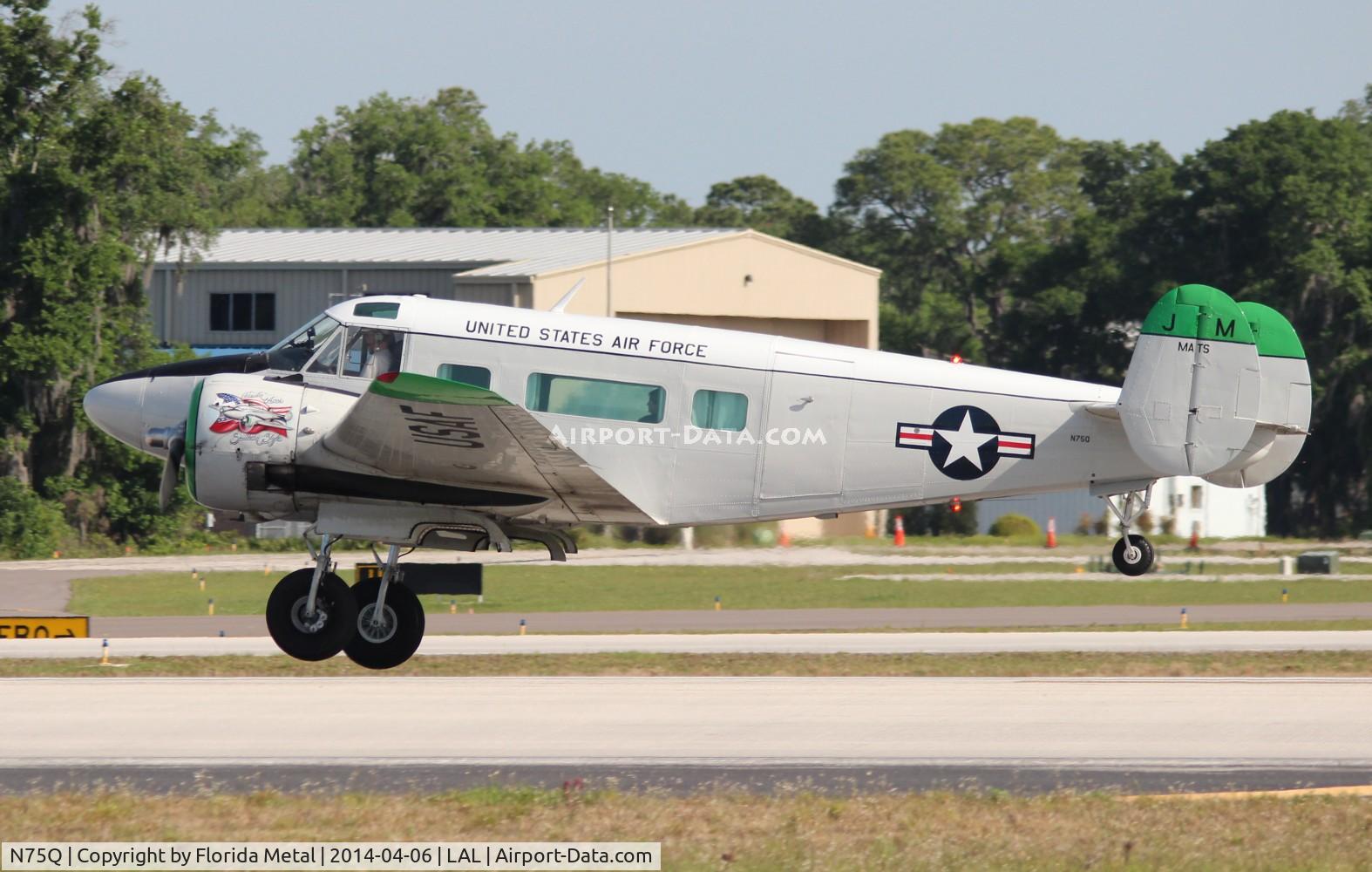 N75Q, 1951 Beech C-45G Expeditor (AT-11) C/N 4009/AF-423, C-45G