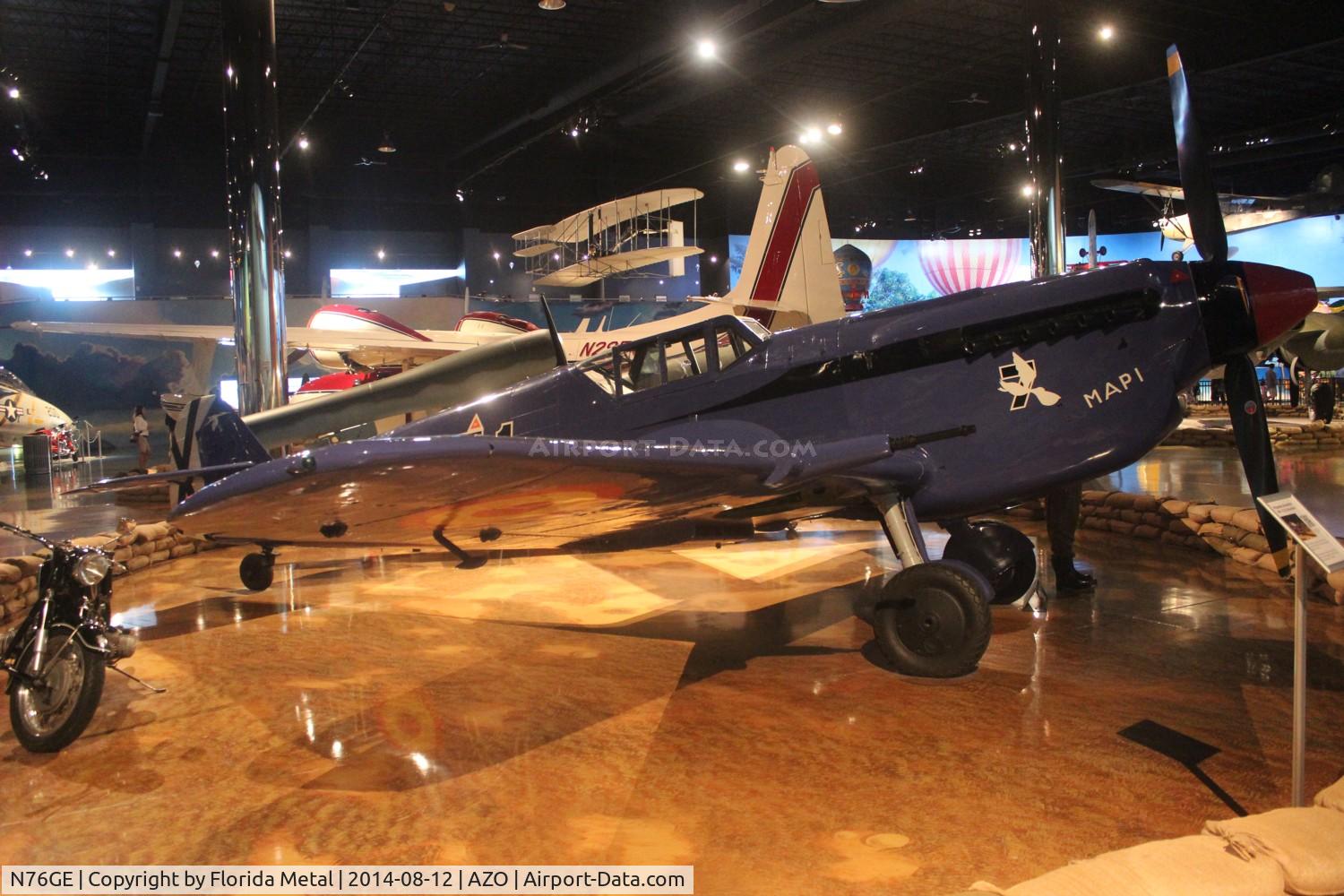 N76GE, 1944 Hispano HA-1112-M1L Buchon C/N 171, BF-109