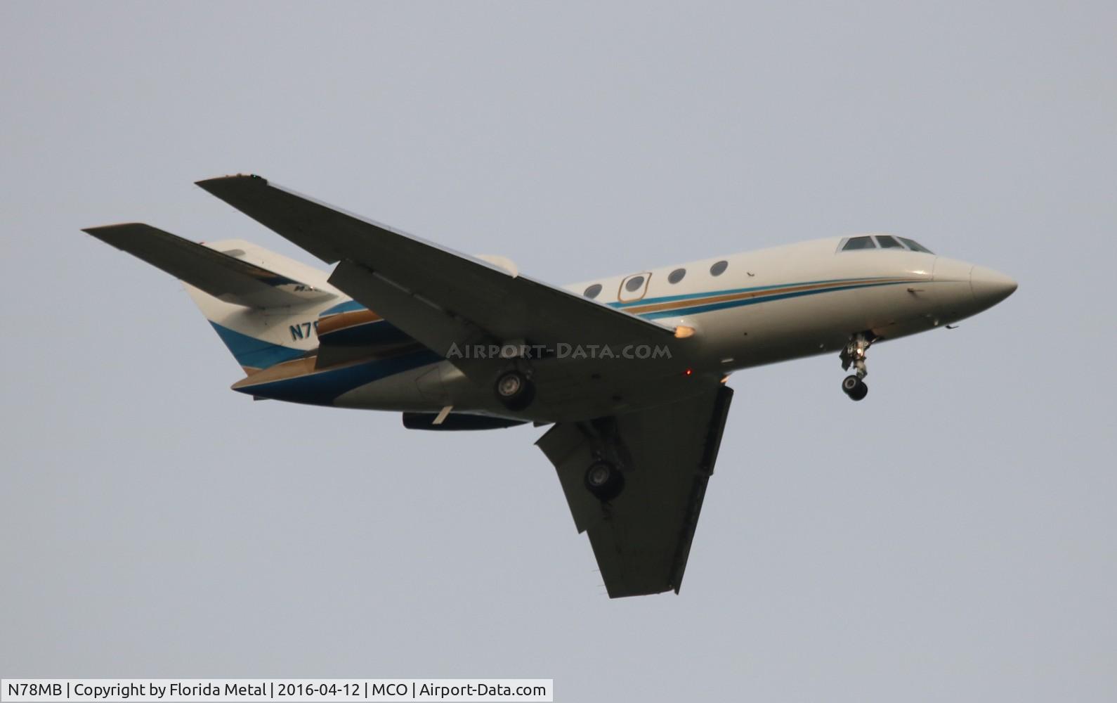 N78MB, 1977 Dassault Falcon 20 C/N 363, Falcon 20