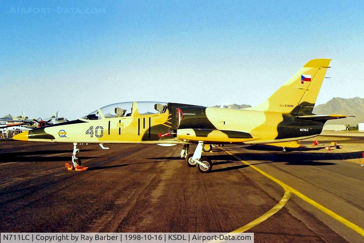 N711LC, 1987 Aero L-39C Albatros C/N 734167, Aero Vodochody L-39C Albatros [734167] Scottsdale~N 16/10/1998