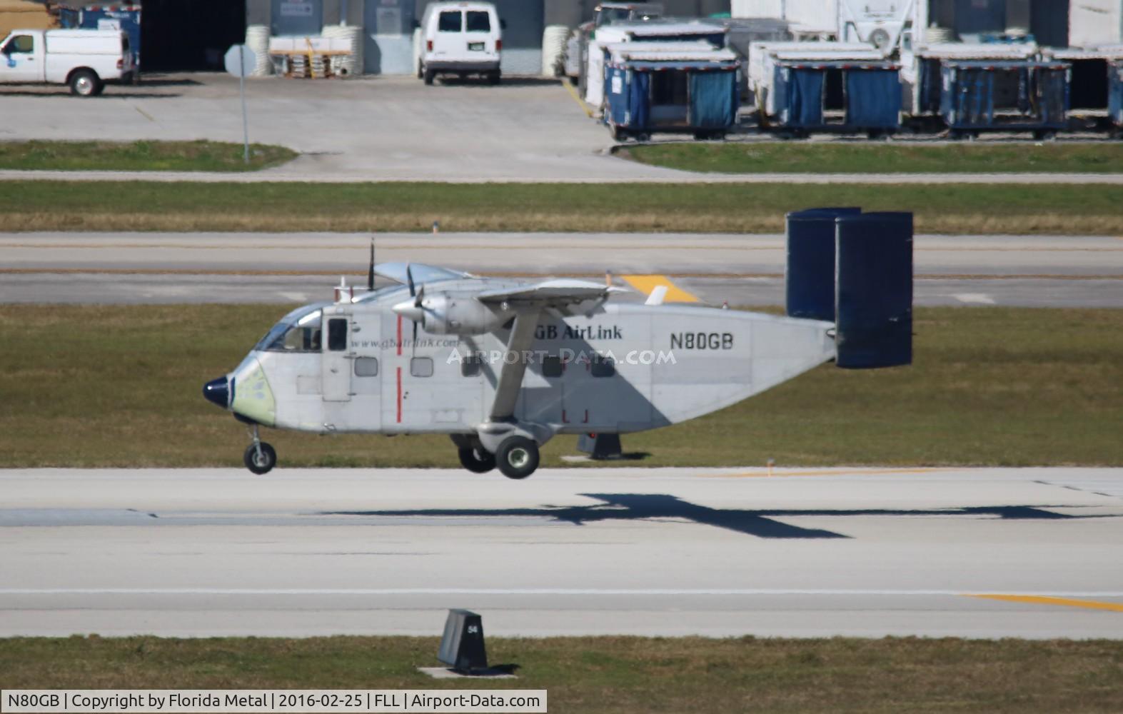 N80GB, 1970 Short SC-7 Skyvan 3M-400 C/N SH.1888, Short Skyvan