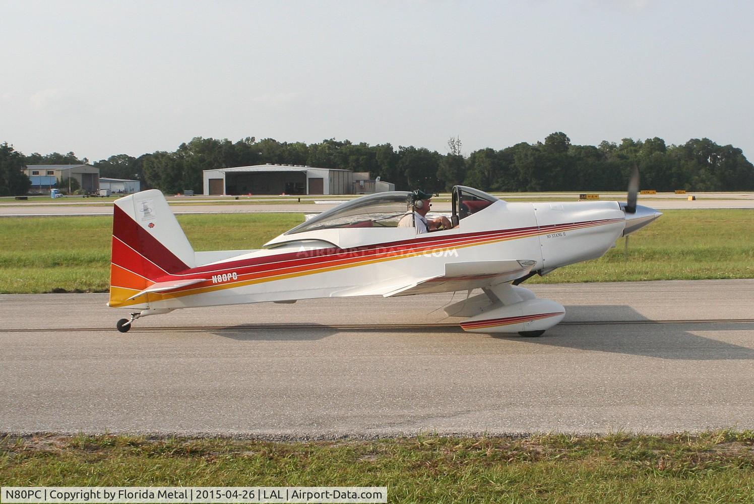 N80PC, 1986 Bushby Mustang II C/N PC-2, Bushby Mustang