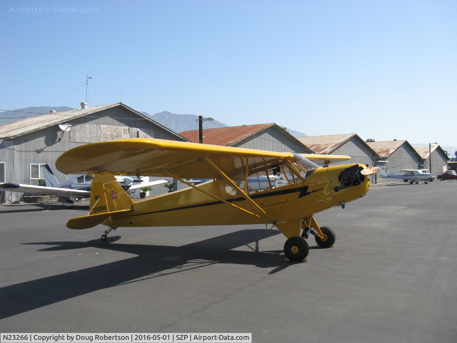 N23266, 1939 Piper J3C-65 Cub Cub C/N 3113, 1939 Piper J3C-65 CUB, Continental A&C65 65 Hp