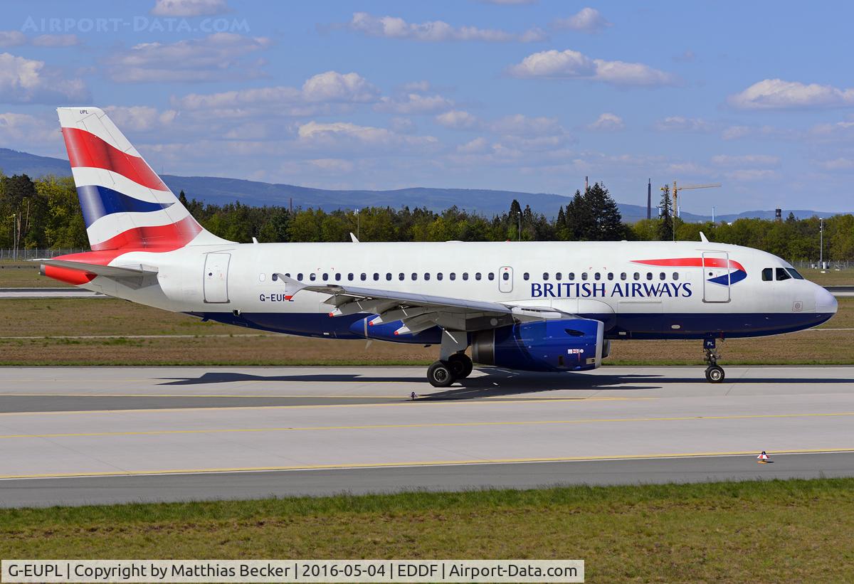 G-EUPL, 2000 Airbus A319-131 C/N 1239, G-EUPL