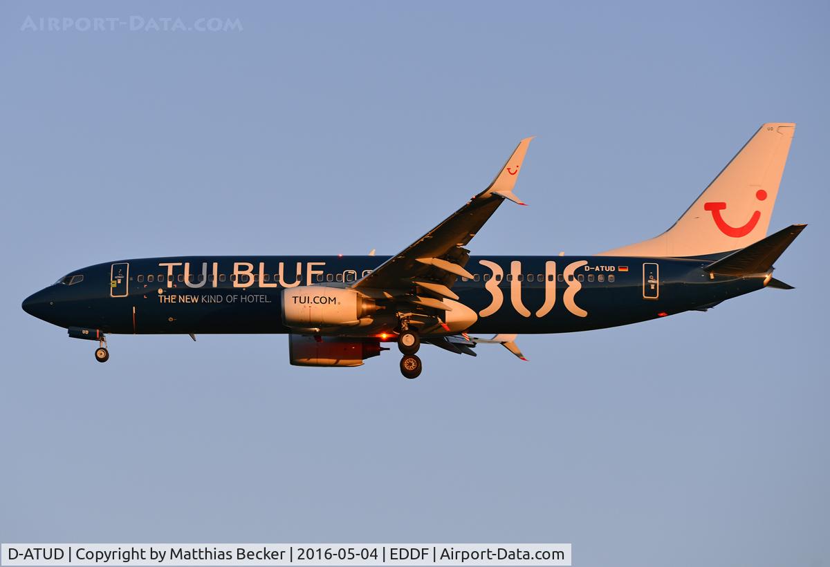 D-ATUD, 2006 Boeing 737-8K5 C/N 34685, D-ATUD
