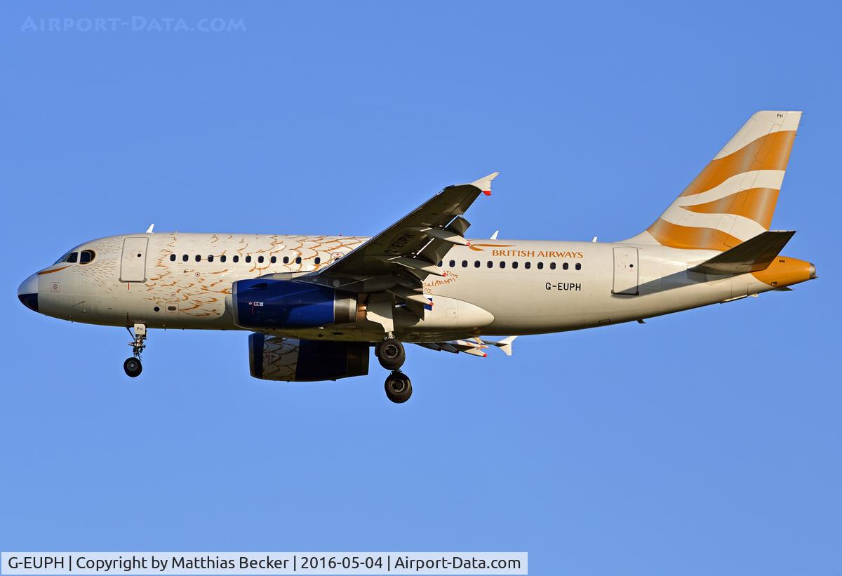 G-EUPH, 2000 Airbus A319-131 C/N 1225, G-EUPH