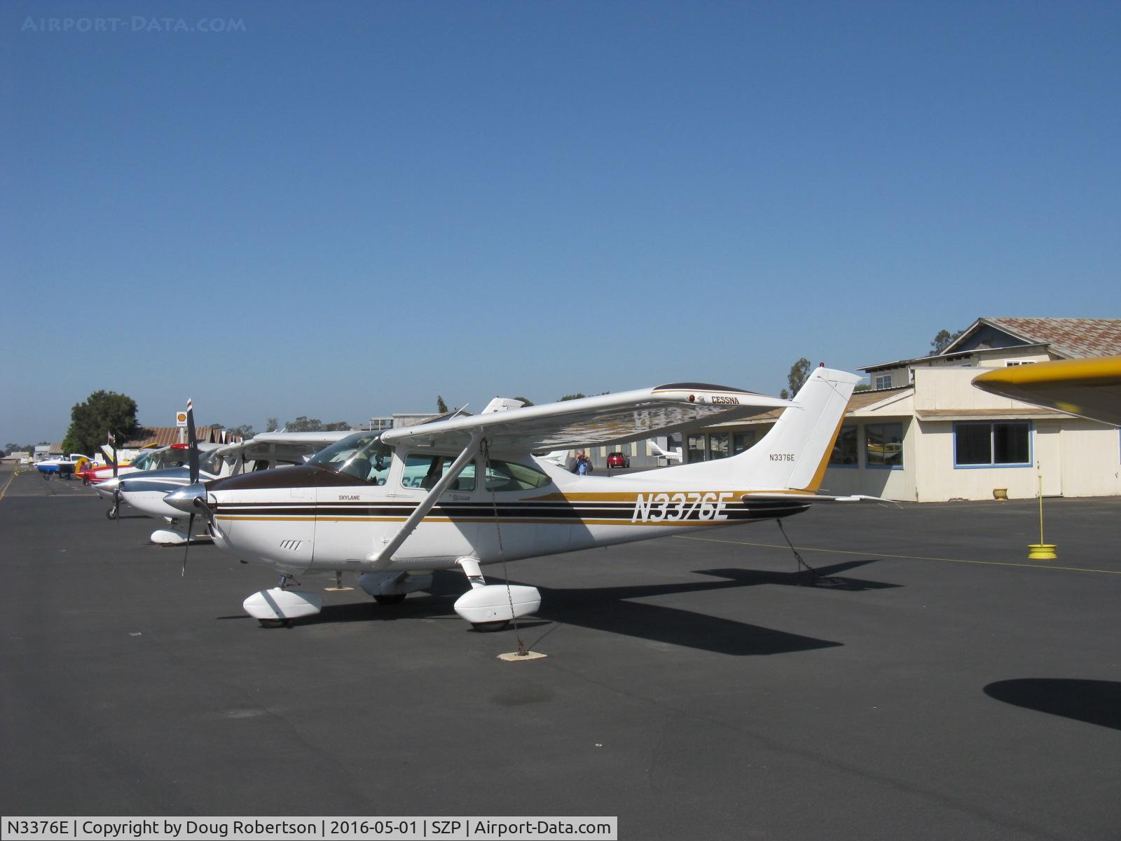 N3376E, 1982 Cessna 182R Skylane C/N 18268243, 1982 Cessna 182R SKYLANE, Continental O-470-U 230 Hp