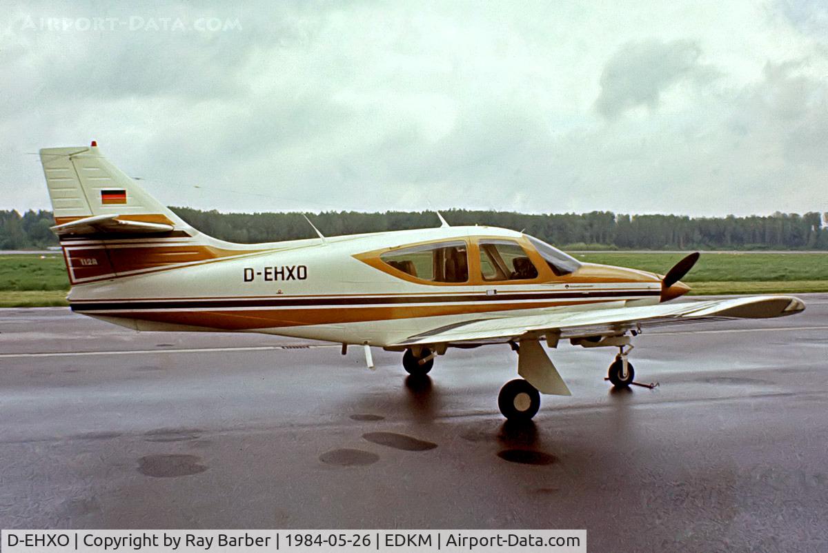 D-EHXO, Rockwell International 112A Commander C/N 214, Rockwell Commander 112A [214] Marl~D 26/05/1984. From a slide.
