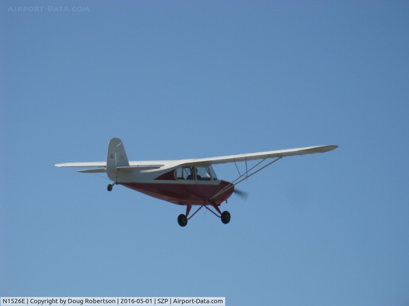 N1526E, 1946 Aeronca 7AC Champion C/N 7AC-5089, 1946 Aeronca 7AC CHAMPION, Continental A&C65 65 Hp, takeoff climb Rwy 22