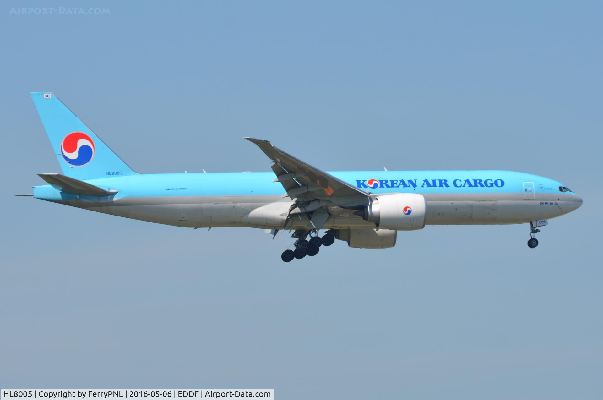 HL8005, 2015 Boeing 777-FB5 C/N 37642, Korean B772 freighter