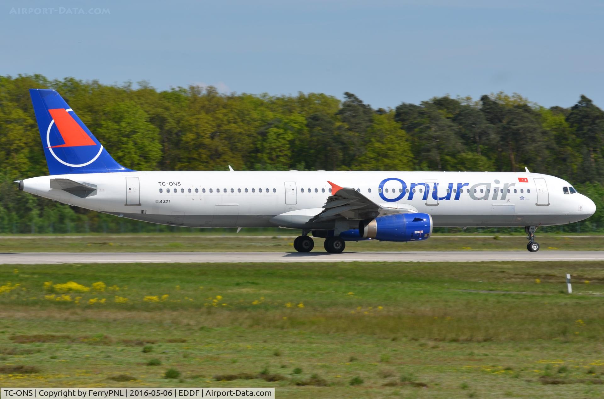 TC-ONS, 1993 Airbus A321-131 C/N 364, Onur A321