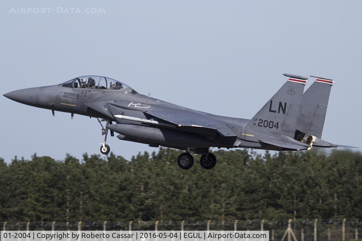 01-2004, 2001 McDonnell Douglas F-15E Strike Eagle C/N 1375/E236, Lakenheath 2016