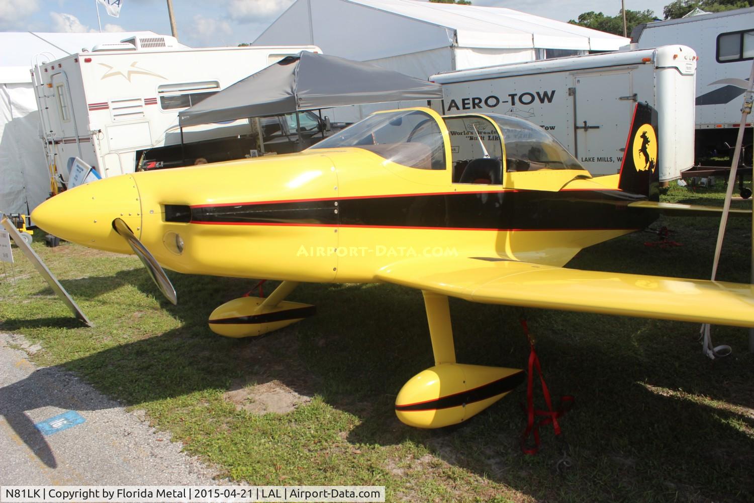 N81LK, 1981 Bushby Mustang II C/N MII-579, Musting II