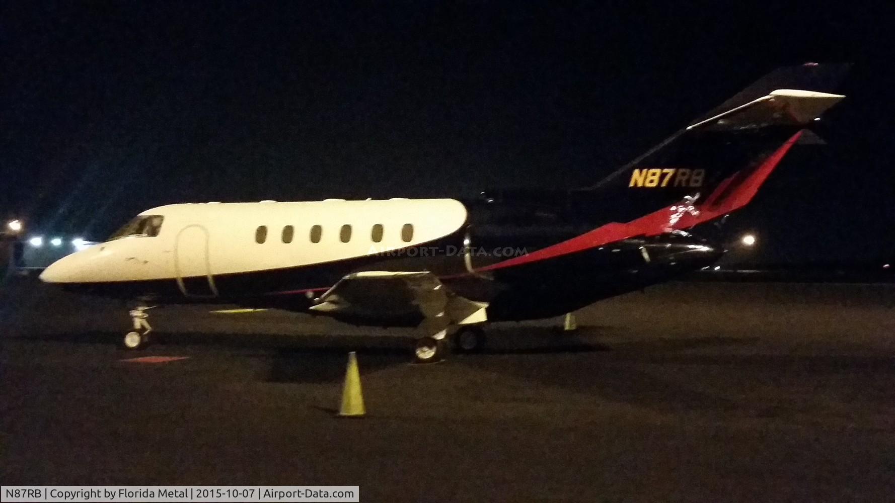 N87RB, 1996 Raytheon Hawker 800XP C/N 258299, Hawker 800XP