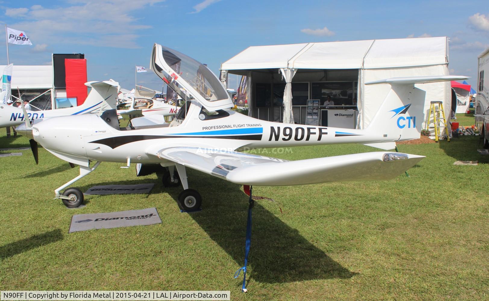 N90FF, 2015 Diamond DA-20-C1 Eclipse C/N C0662, DA-20