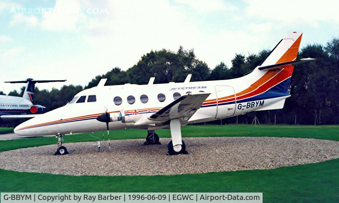 G-BBYM, 1969 Handley Page HP137 Jetstream 2 C/N 243, Handley Page HP.137 Jetstream Series 200 [243] RAF Cosford~G 09/06/1996
