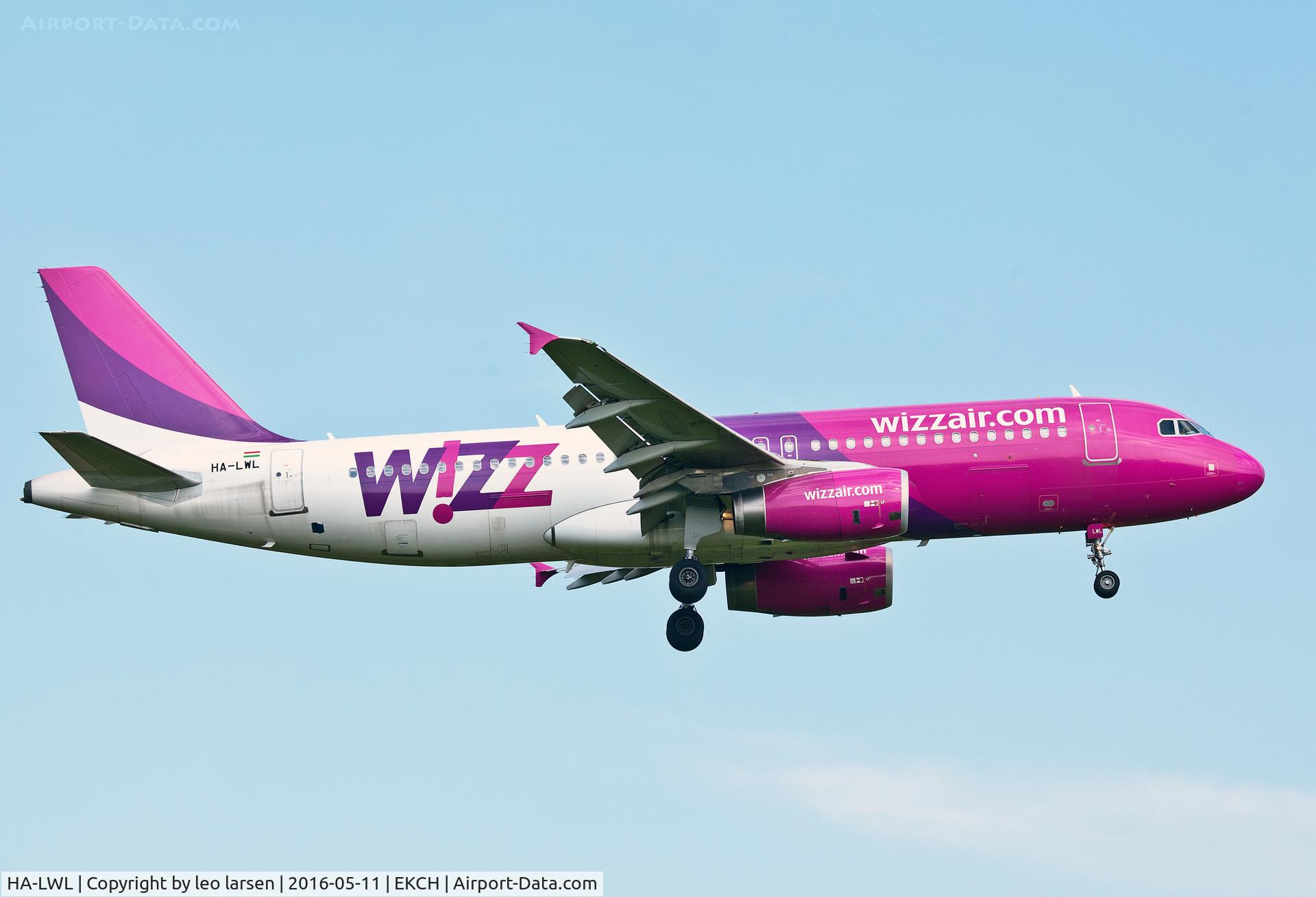 HA-LWL, 2011 Airbus A320-232 C/N 4736, Copenhagen 11.5.16