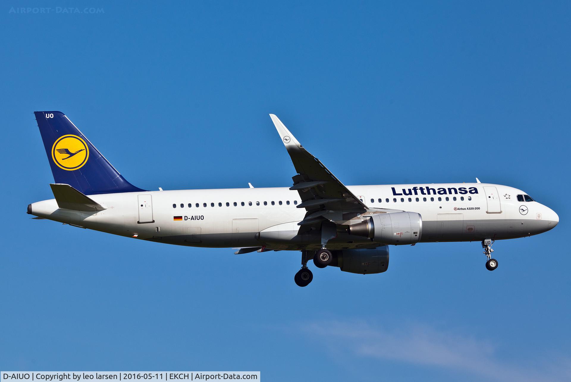D-AIUO, 2015 Airbus A320-214 C/N 6636, Copenhagen 11.5.16