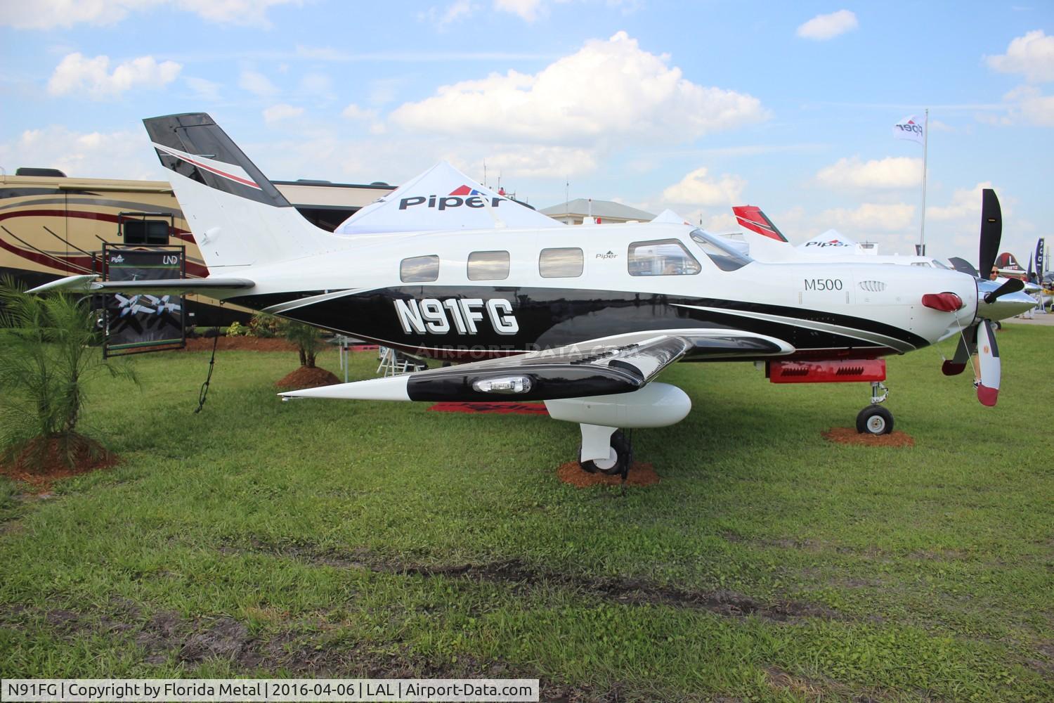 N91FG, 2016 Piper PA-46-500TP Meridian M500 C/N 4697608, PA-46-M500