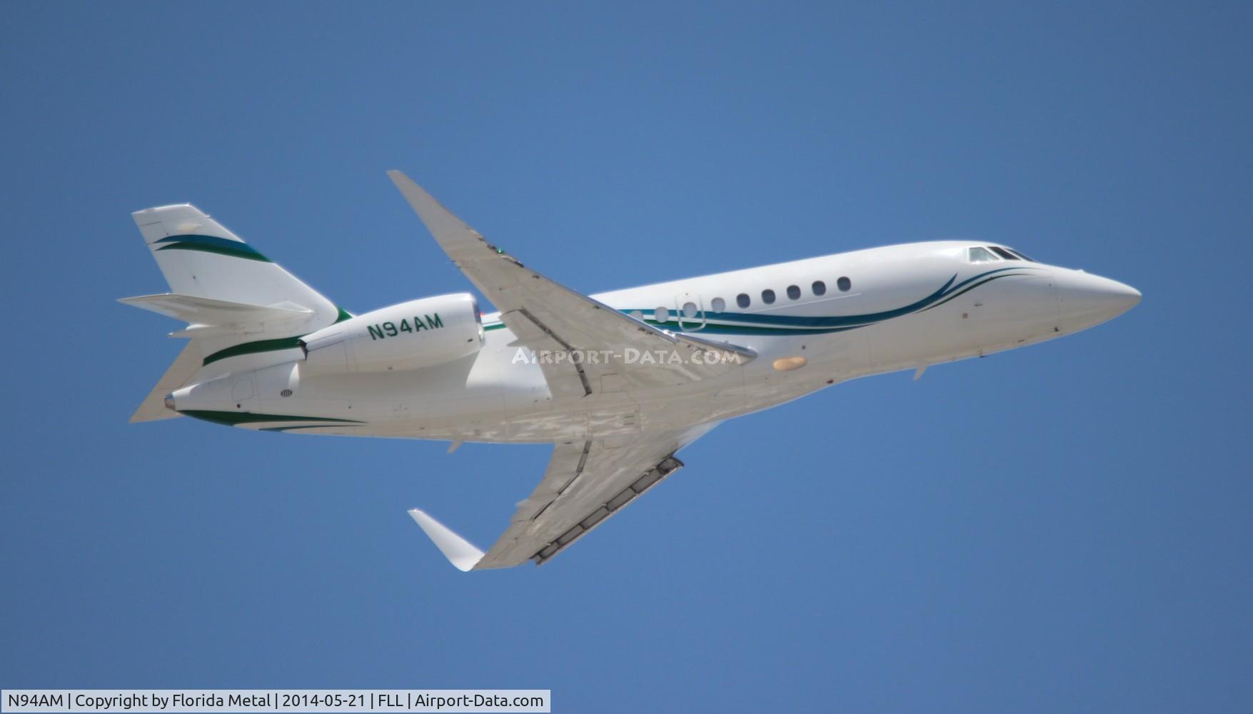N94AM, 2008 Dassault Falcon 2000EX EASy C/N 154, Falcon 2000EX